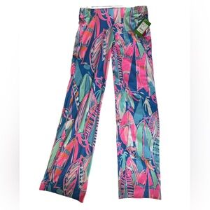 Lilly Pulitzer Pants Georgia May Palazzo Bay Blue Out to Sea Small